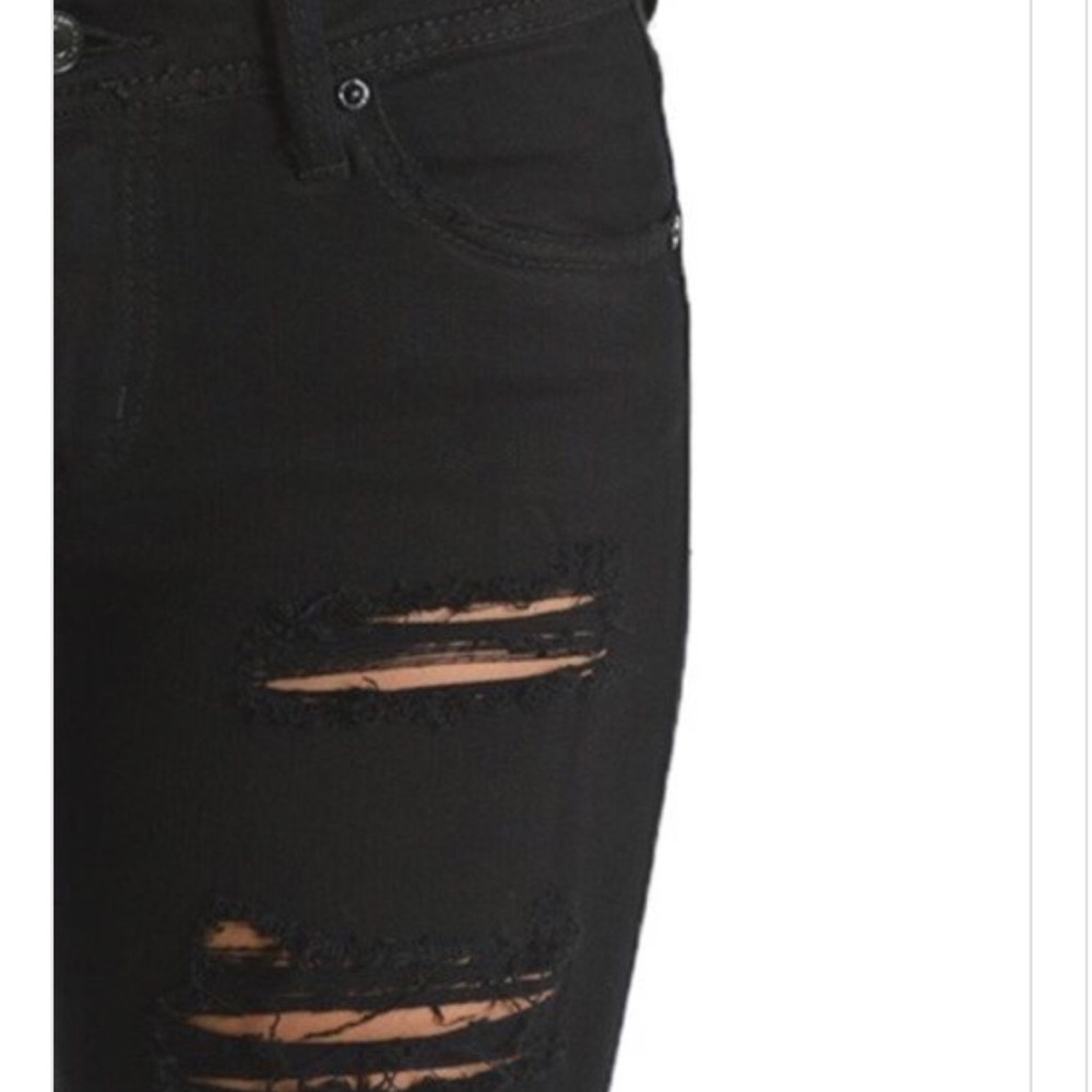 🖤CLEARANCE✨ Destroyed Junior Size Skinny Jeans - Picture 5 of 7